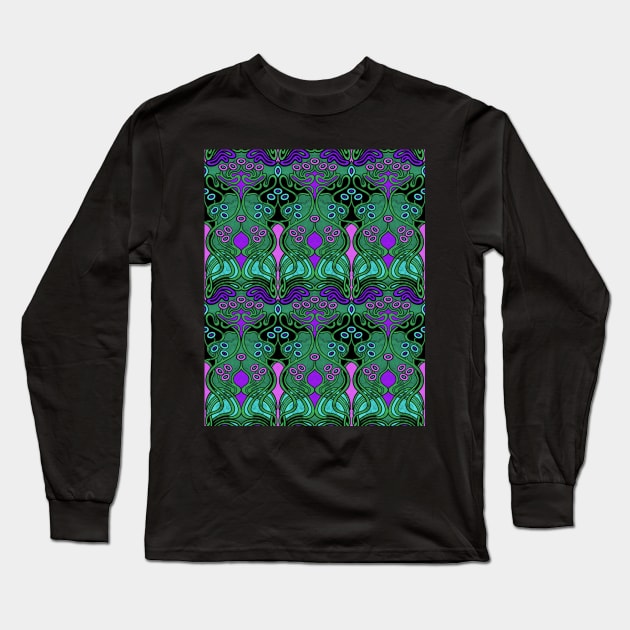 Beauclair Black Long Sleeve T-Shirt by wavynewt